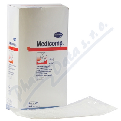 Levně Kompres Medicomp ster.10x20cm 25x2ks