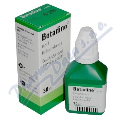 Levně Betadine drm.sol.1x30ml (H) zelený