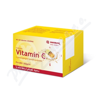 Levně Farmax Vitamin C s postupným uvolňováním tob.60