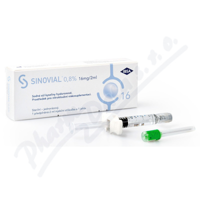 Levně Sinovial (0.8%) roztok elastoviskózní. inj. 1x2ml