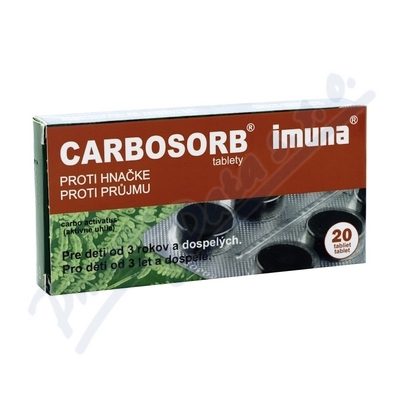 Levně Carbosorb por.tbl.nob. 20x320mg
