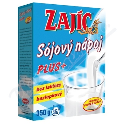 Levně Sójový nápoj Zajíc Plus 350g