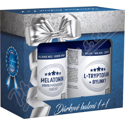 Levně Melatonin Magnesium tbl.100+L-Tryptofan tob.100
