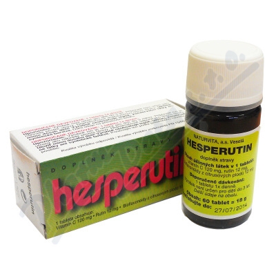 Levně NATURVITA Hesperutin vit.C+bioflavonoid tbl.60