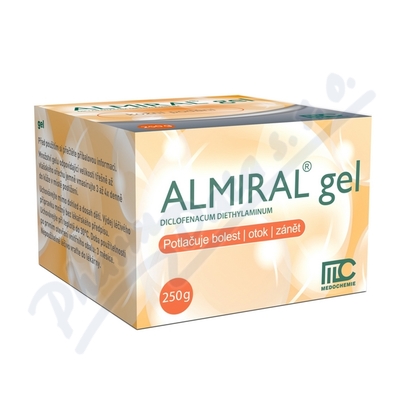 Levně Almiral gel 1x250g