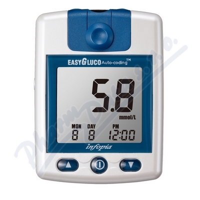 Levně Glukometr EasyGluco 25ks test.proužků+25 lancet