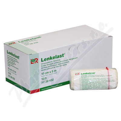 Levně Obin.elast.Lenkelast střední tah 10cmx5m 1ks