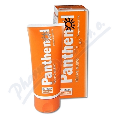 Levně Panthenol tělové mléko 7% 200ml Dr.Müller