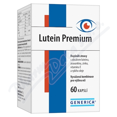 Levně Lutein Premium cps.60 Generica