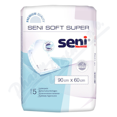 Levně Seni Soft Super podložky absorpční 60x90cm 5ks