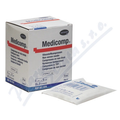 Levně Kompres Medicomp ster.5x5 cm 25x2ks