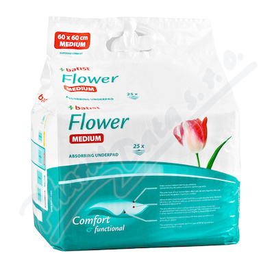 Levně FLOWER podložka pod nemocné 60x60cm 25ks