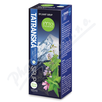 Levně Tatranská průduš.směs Bylin.sirup 100ml Fytophar.