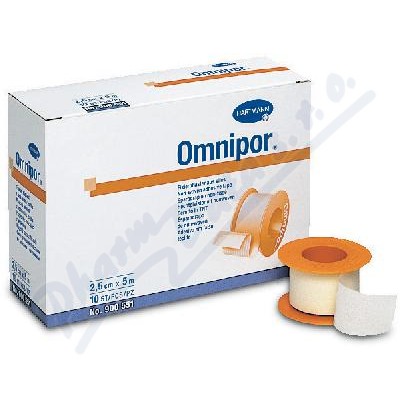 Levně Náplast Omnipor netkaný textil 1.25cmx9.2m/1ks