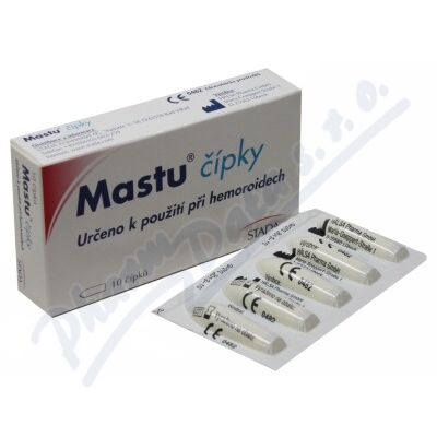 Levně Mastu čípky 10ks