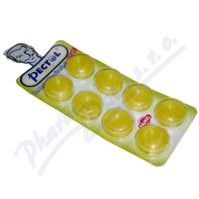 Levně Pectol citronový drops s vit.C blistr 8ks