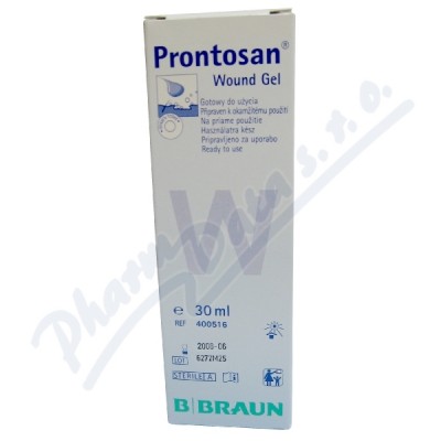 Levně B. Braun Prontosan Wound gel 30ml CENT 400516
