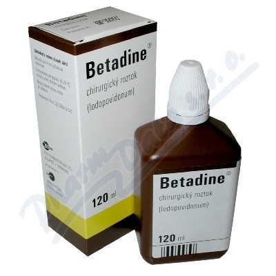 Levně Betadine (chirurg.)liq.1x120ml (H)