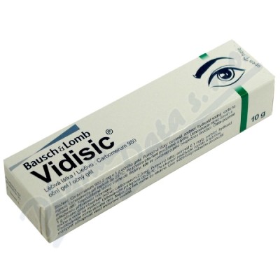 Levně Vidisic 2mg/g oph.gel 1x10g