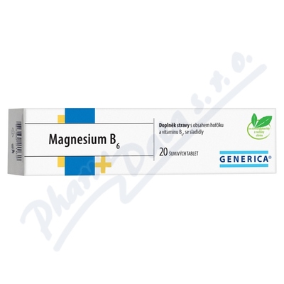 Levně Magnesium B6 Generica eff.tbl.20
