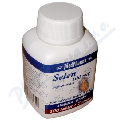 Levně MedPharma Selen 100mcg tbl.107