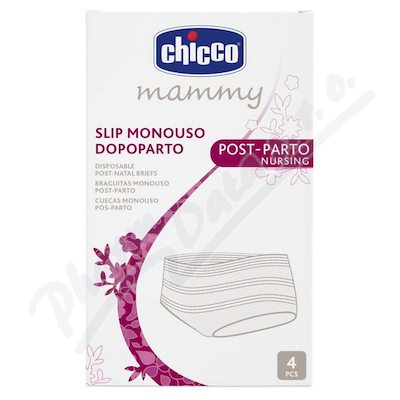 Levně CHICCO Kalhotky síťované elastické univerzální 4ks