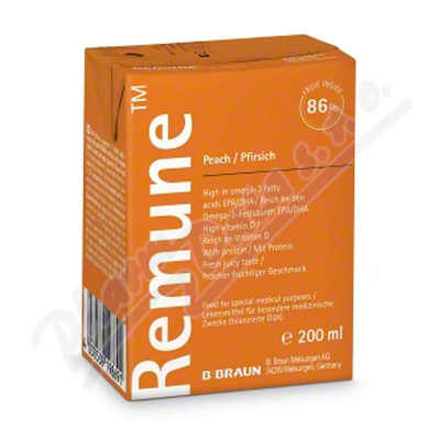 Levně Remune Broskvová por.sol.1x200ml BB3571900