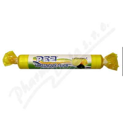 Levně PEZ Hroznový cukr citron s vitamínem C 39g