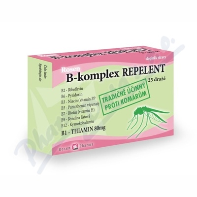 Levně Rosen B-komplex REPELENT drg.25