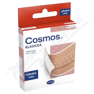 Levně COSMOS náplast Klasická textilní 1mx8cm