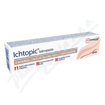 Levně Ichtopic krémpasta DrKonrad 30ml