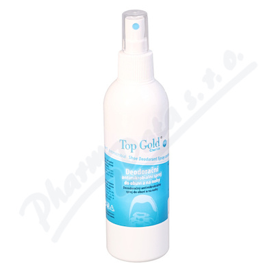 Levně TOP GOLD Deodor. antimikrob.sprej obuv+nohy 150g
