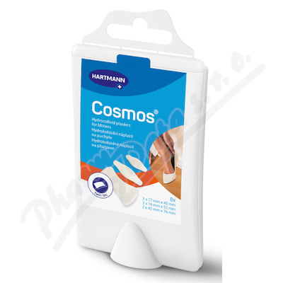 Levně COSMOS náplasti Na puchýře mix Twin tec 8ks