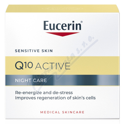 Levně EUCERIN Q10 ACTIVE noční kr.pr.vráskám 50ml