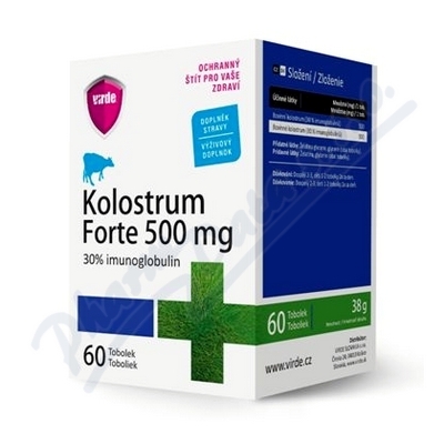 Levně Kolostrum Forte 500mg tbl.60