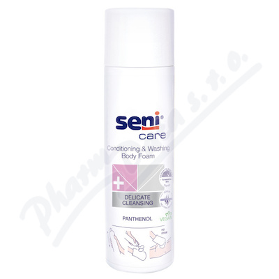 Levně Seni Care čisticí a ošetřující tělová pěna 250ml