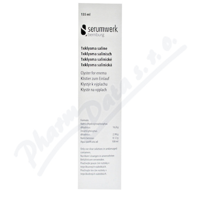 Levně Klysma salinické 135ml