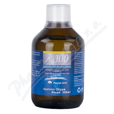 Levně Koloidní stříbro Ag100 25ppm 300ml