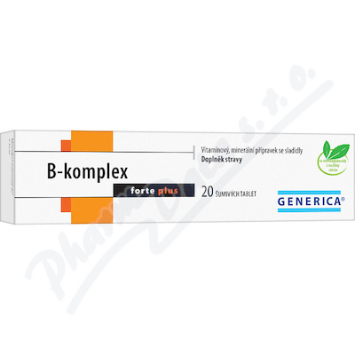 Levně B-komplex forte plus Generica eff.tbl.20