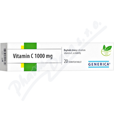 Levně Vitamin C 1000 mg Generica tbl. eff. 20