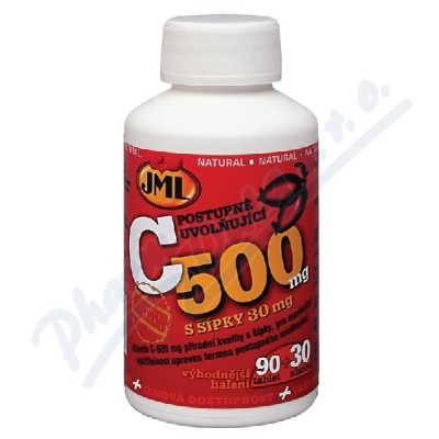 Levně JML Vitamin C tbl.120x500mg post.uvol.s šípky