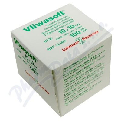 Levně Komprese Vliwasoft nest.10x10cm/4v 100ks