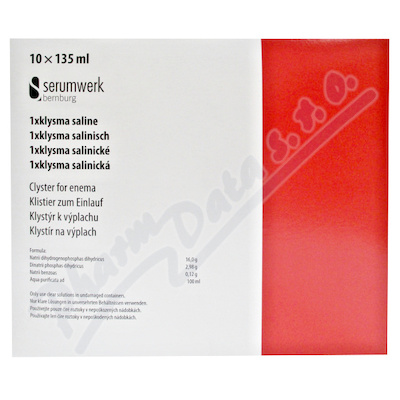 Levně Klysma salinické 10x135ml