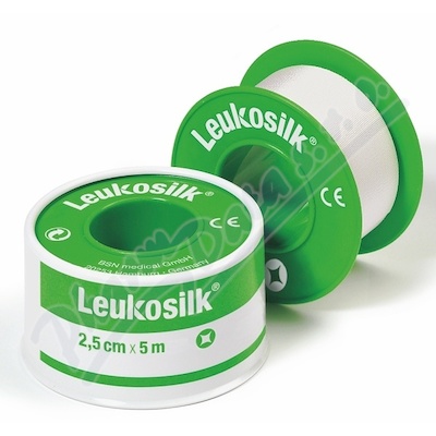 Levně Leukosilk fixační páska univerz./cívka 2.5cmx5m