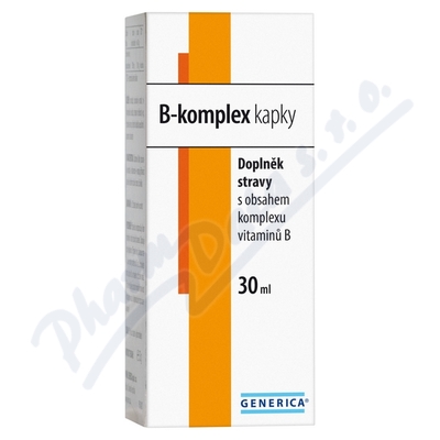 Levně B-komplex kapky Generica 30ml