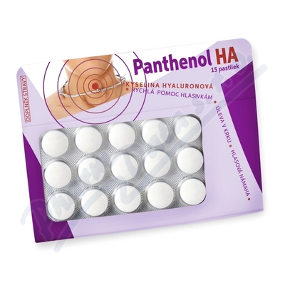 Levně Rosen Panthenol HA 15 pastilek