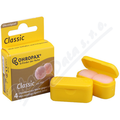 Levně Chránič sluchu Ohropax Classic 4 ks