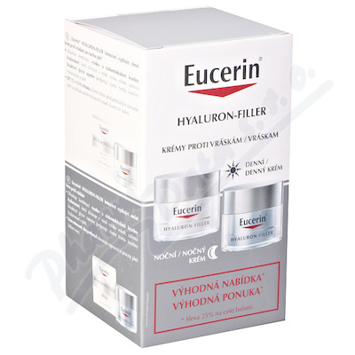 Levně EUCERIN HYALURON-FILLER den+noc.krém 2x50ml 2023