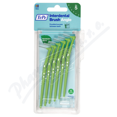 Levně TePe meziz.kart.Angle size 5 Zelené 6ks 154660