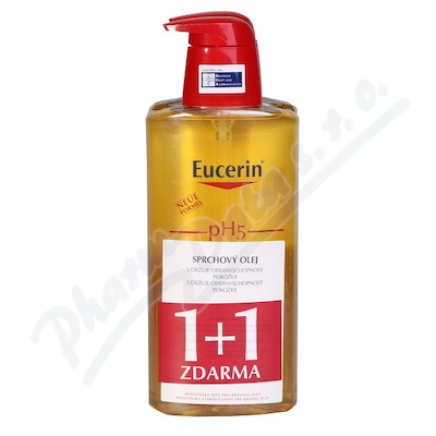 Levně EUCERIN pH5 sprchový olej 2x400ml PROMO2023